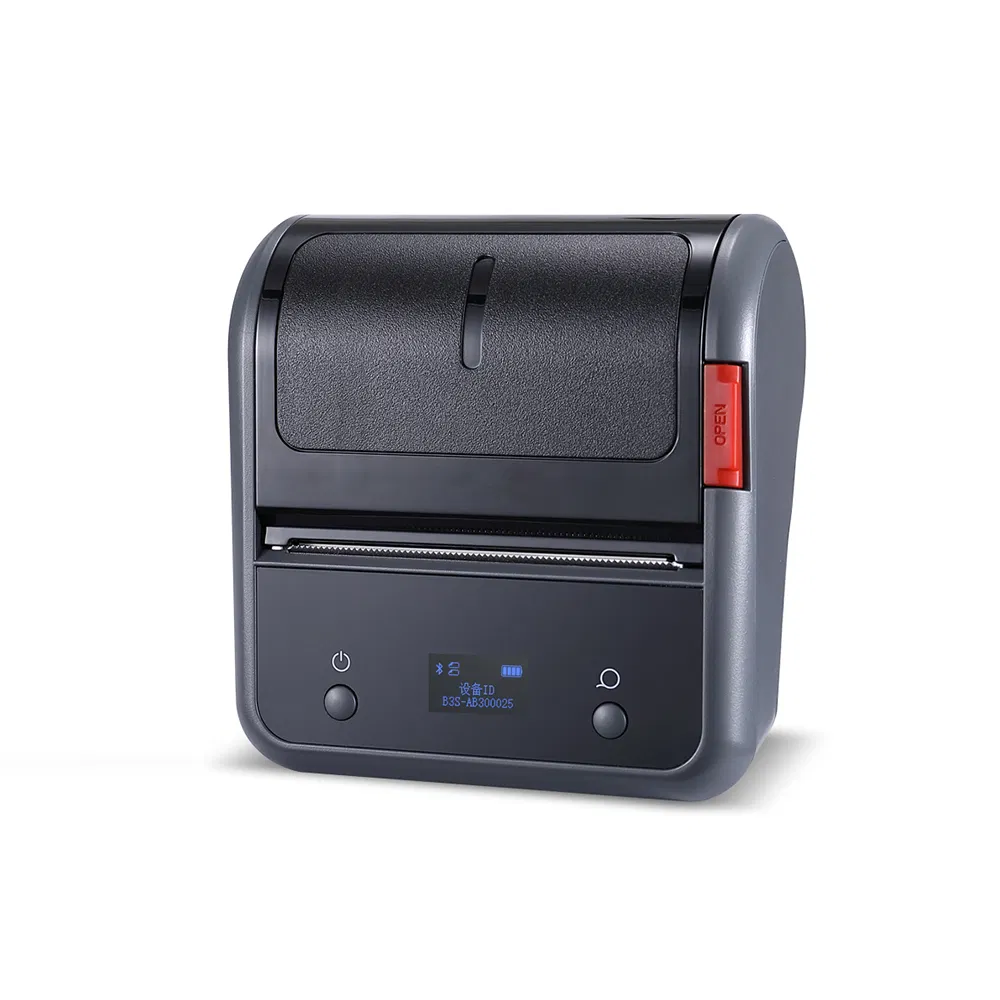 Wireless Blue Tooth Printer PC/Mobile Mini Printer 72mm Carton Label Barcode Printer