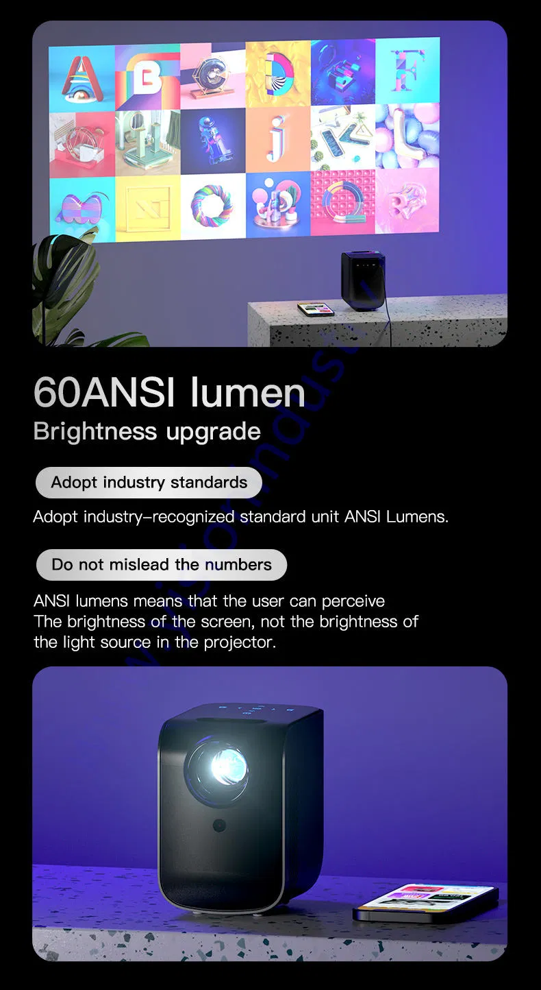 Yi-862 640*360 Pico Upright Multi-Function Projector for Kids