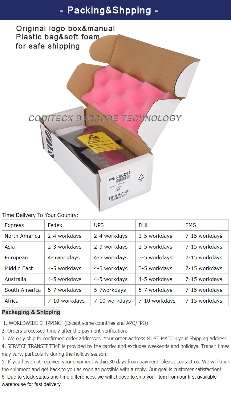 Zebra Desktop Label Printer Gk888t Original Printhead